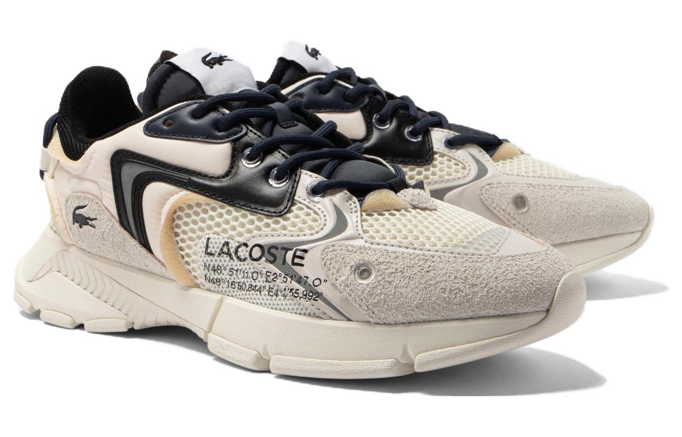 LACOSTE Logo-print Panelled Sneakers купить в интернет-магазине Yoocart с быстрой доставкой по России.
