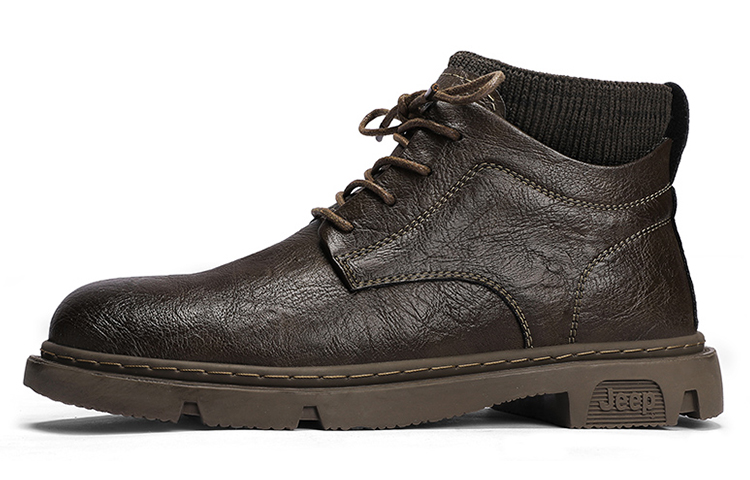 Jeep Outdoor Boots Men Khaki