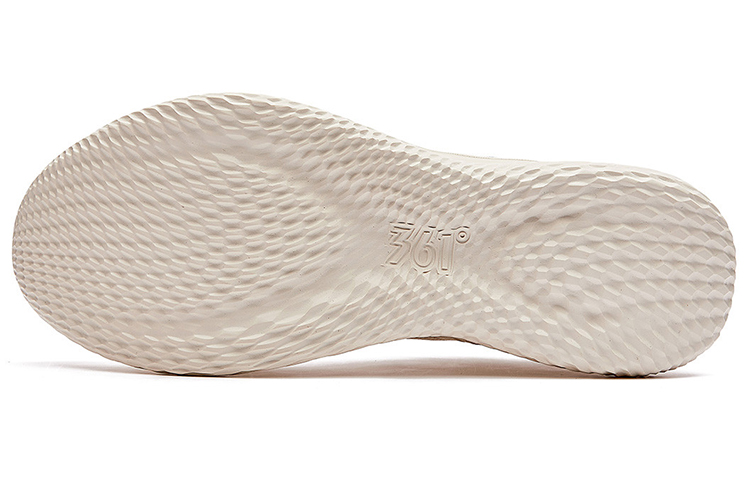 361° Wear-Resistant Low-Top Running Shoes Men's Feather White