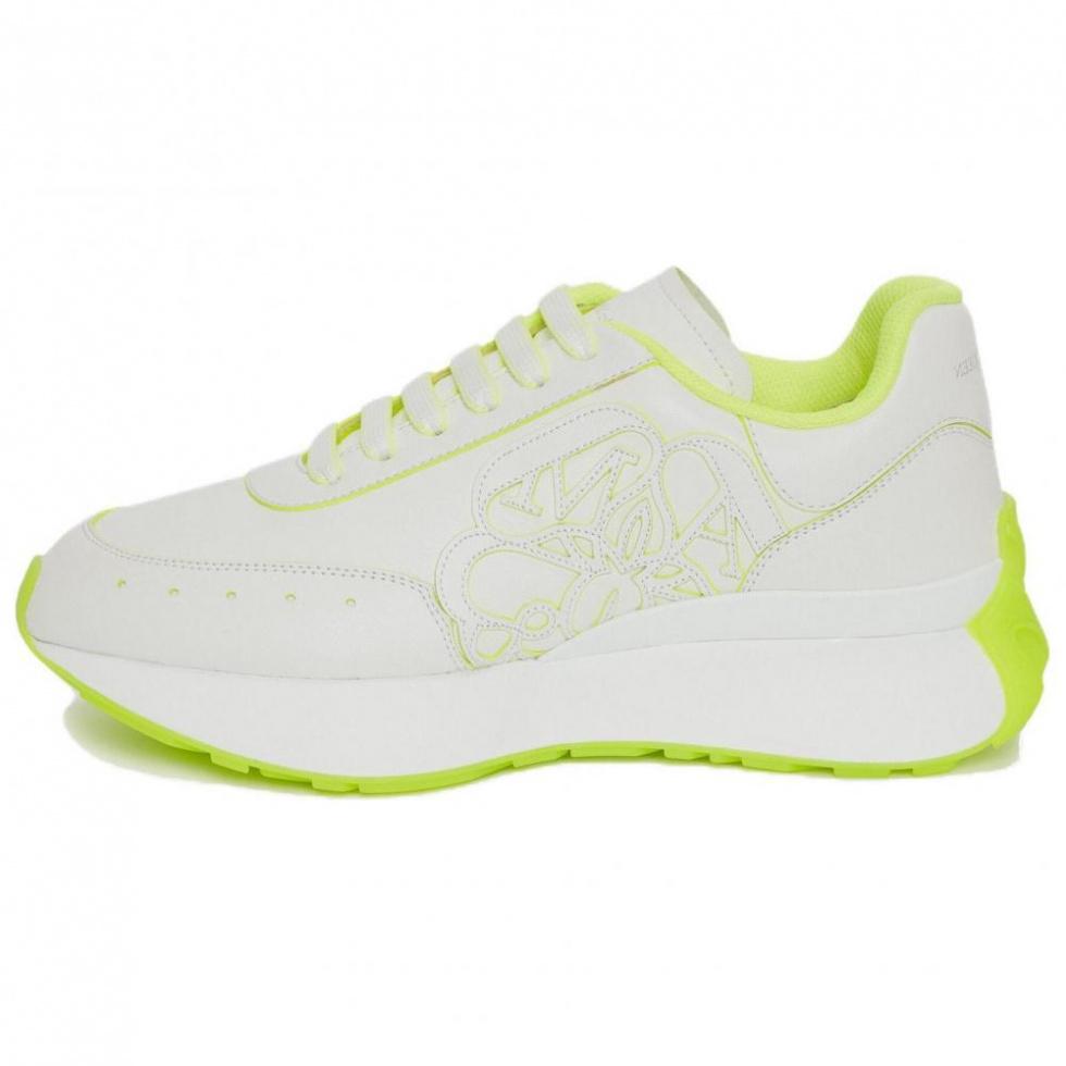 Alexander McQueen Sprint Runner Acid Yellow Women's