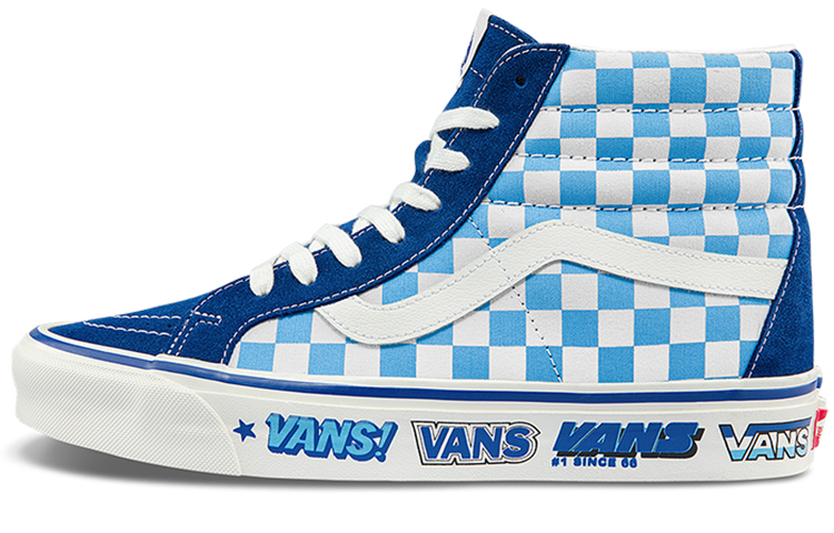 Vans Unisex Style 38 Sneakers Blue/White