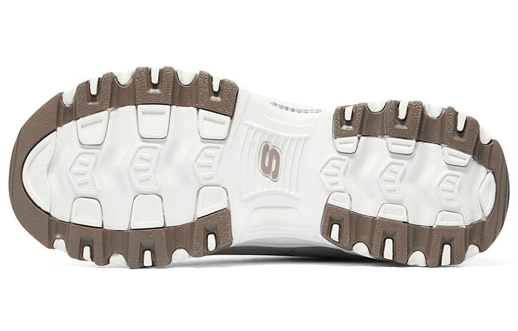 Skechers D'lites looking Glass Marathon Running Shoes 'Grey White Brown' Women's купить в интернет-магазине Yoocart с быстрой доставкой по России.