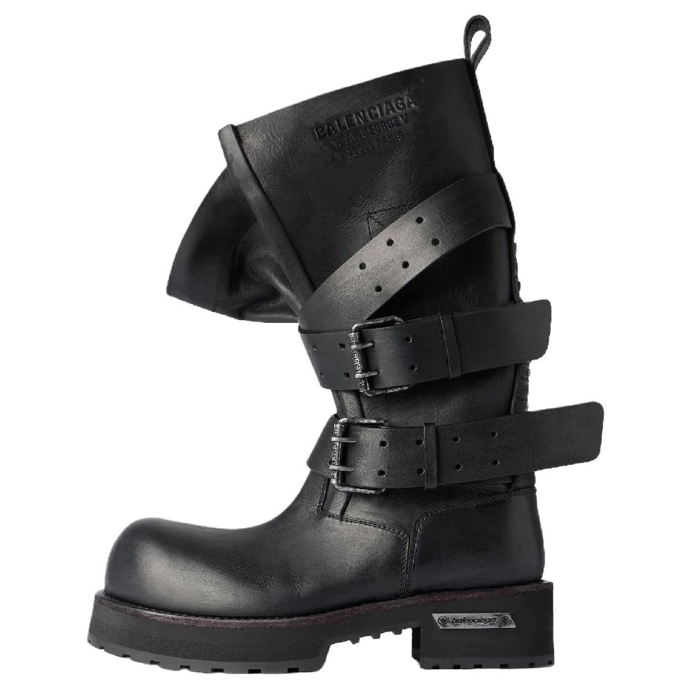 Balenciaga Venom Knee high Boots Women's Black