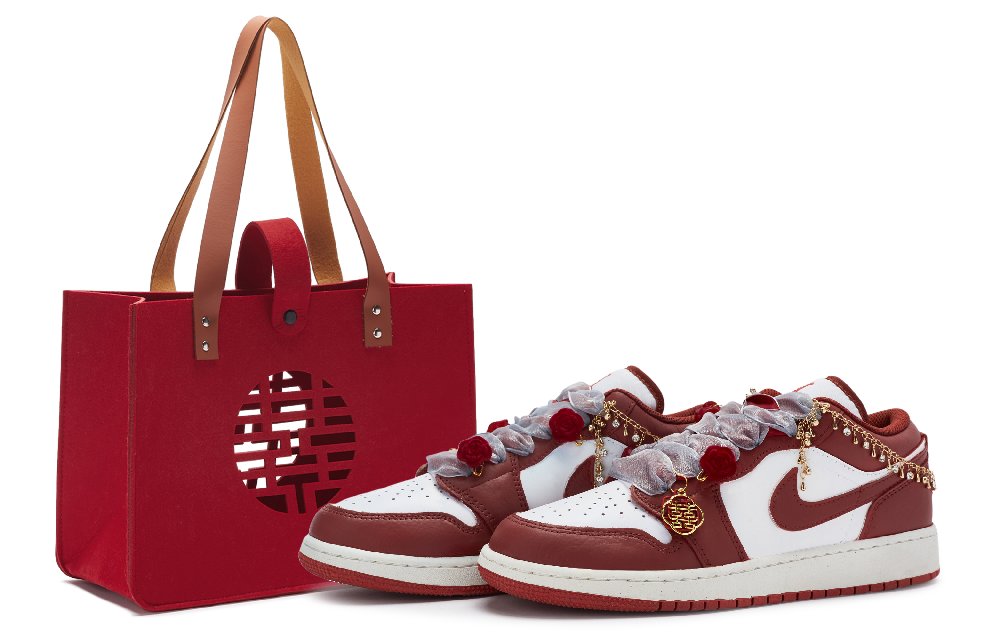 Jordan Air Jordan 1 Vintage Basketball Shoes Men Low Top White