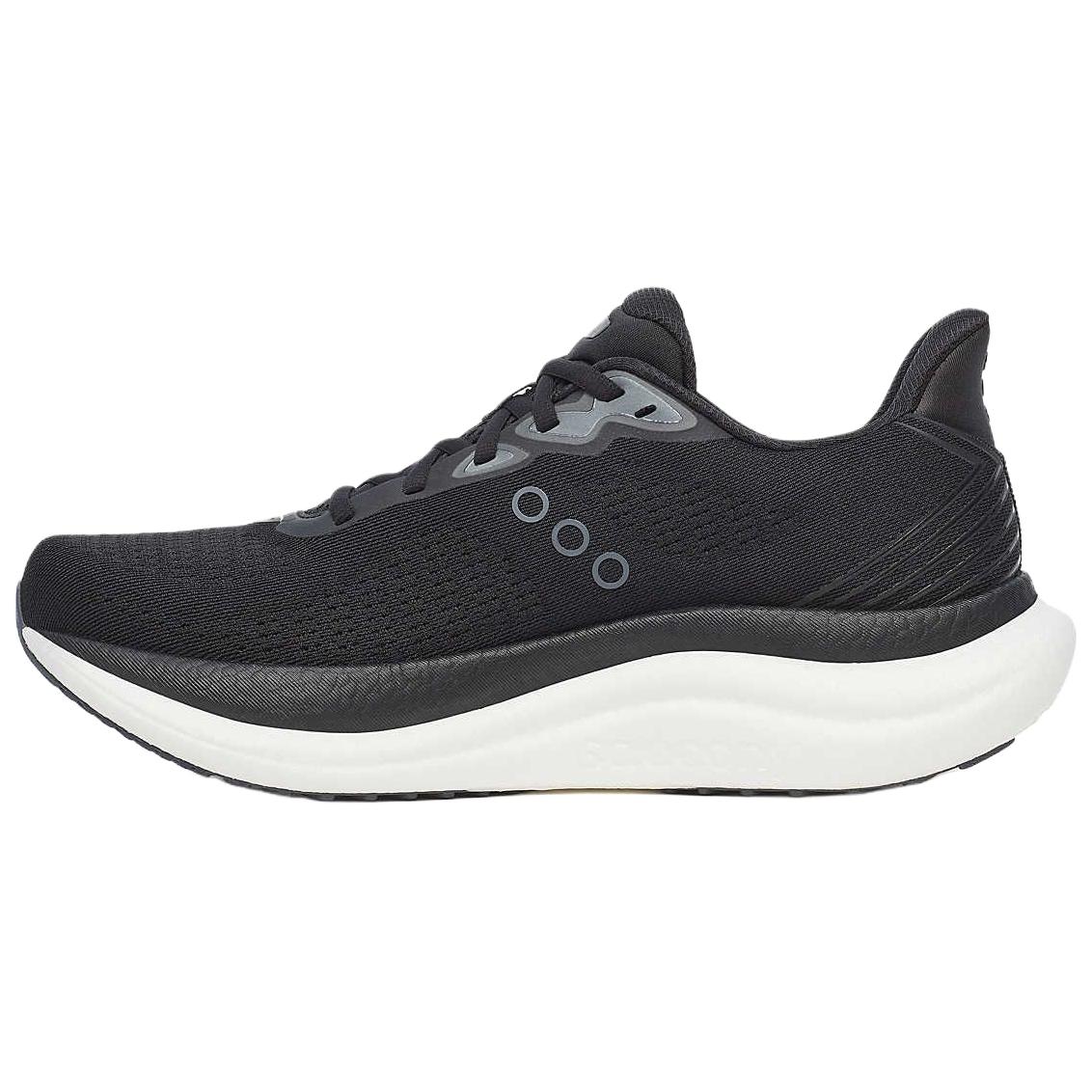 Saucony Triumph Victory 23 Breathable Casual Running Shoes Men's Black