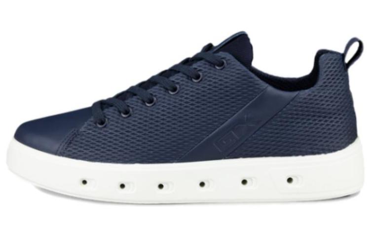 Ecco Street 720 Low-Top Skateboard Shoes Men's Blue