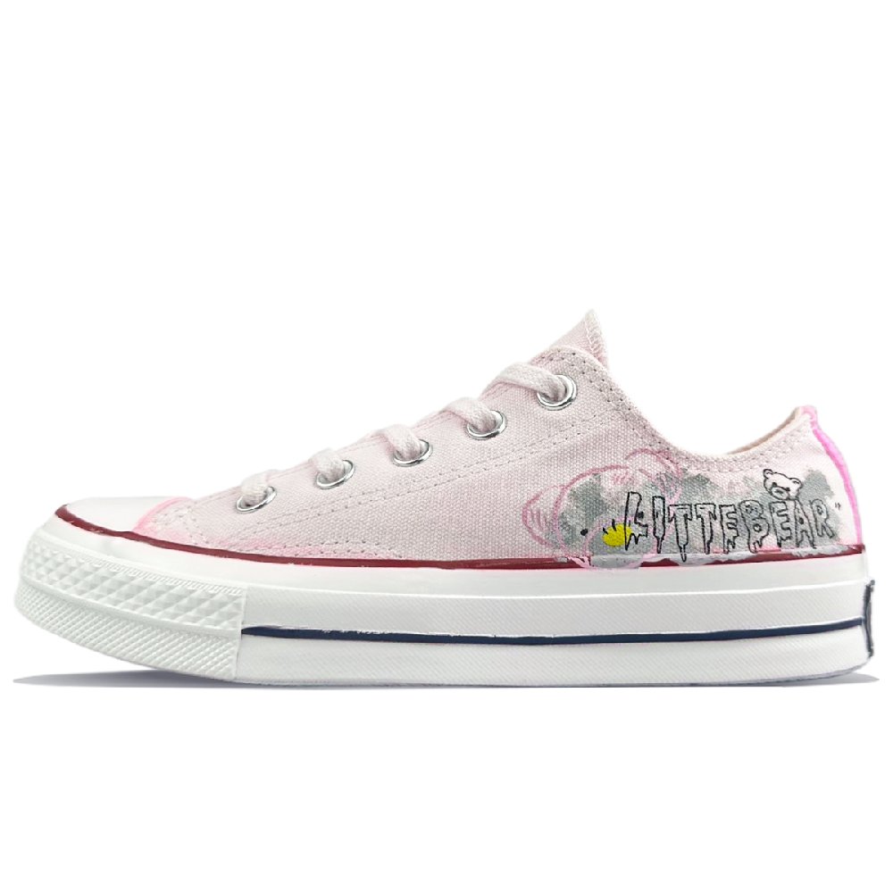 Converse 1970s Slip-Resistant Breathable Lightweight Low-Top Canvas Shoes Unisex Pink
