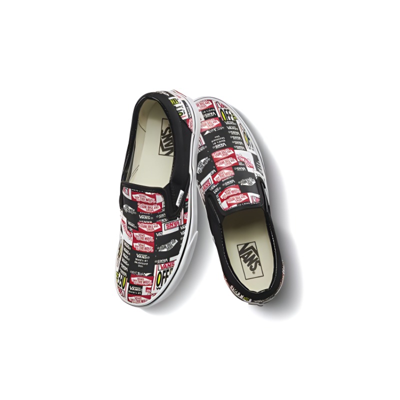 Slip On Vans 'Label Mix'
