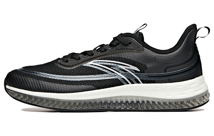 Anta Low-Top Running Shoes Women's Black White