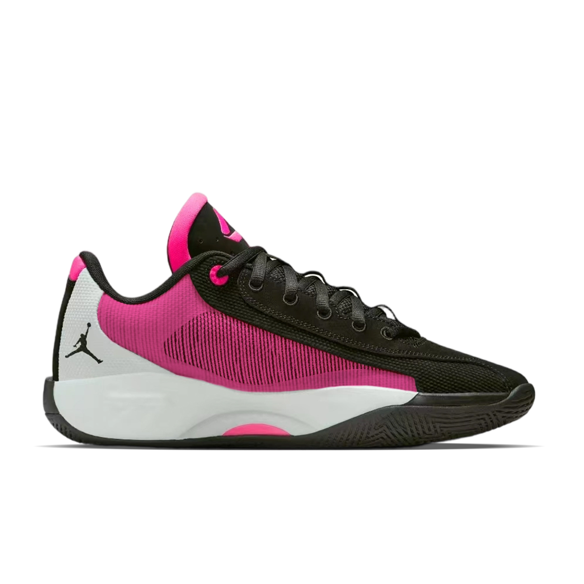 Jordan Luka .77 Abrasion Resistant Low Top Casual Shoes Men's Black Pink купить в интернет-магазине Yoocart с быстрой доставкой по России.