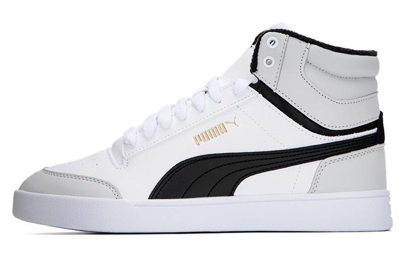 PUMA Shuffle Mid Wtr 'White Black'
