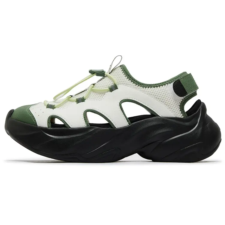361° Glutton Shoes Slip Resistant Abrasion Resistant River Trekking Shoes Women's White Green