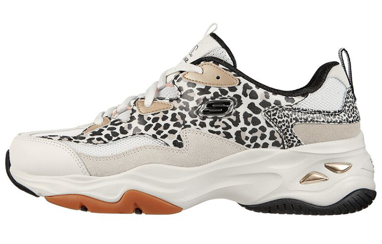 Skechers D'lites 4.0 Natural Habitat Kadn Beyaz Sneakers 'Beige Brown White' Women's