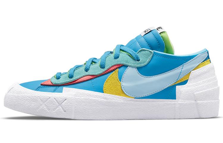 Sacai X KAWS X Nike Blazer Low Neptune Blue