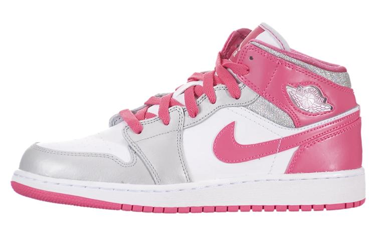 Air Jordan 1 Mid GS 'Platinum Pink'