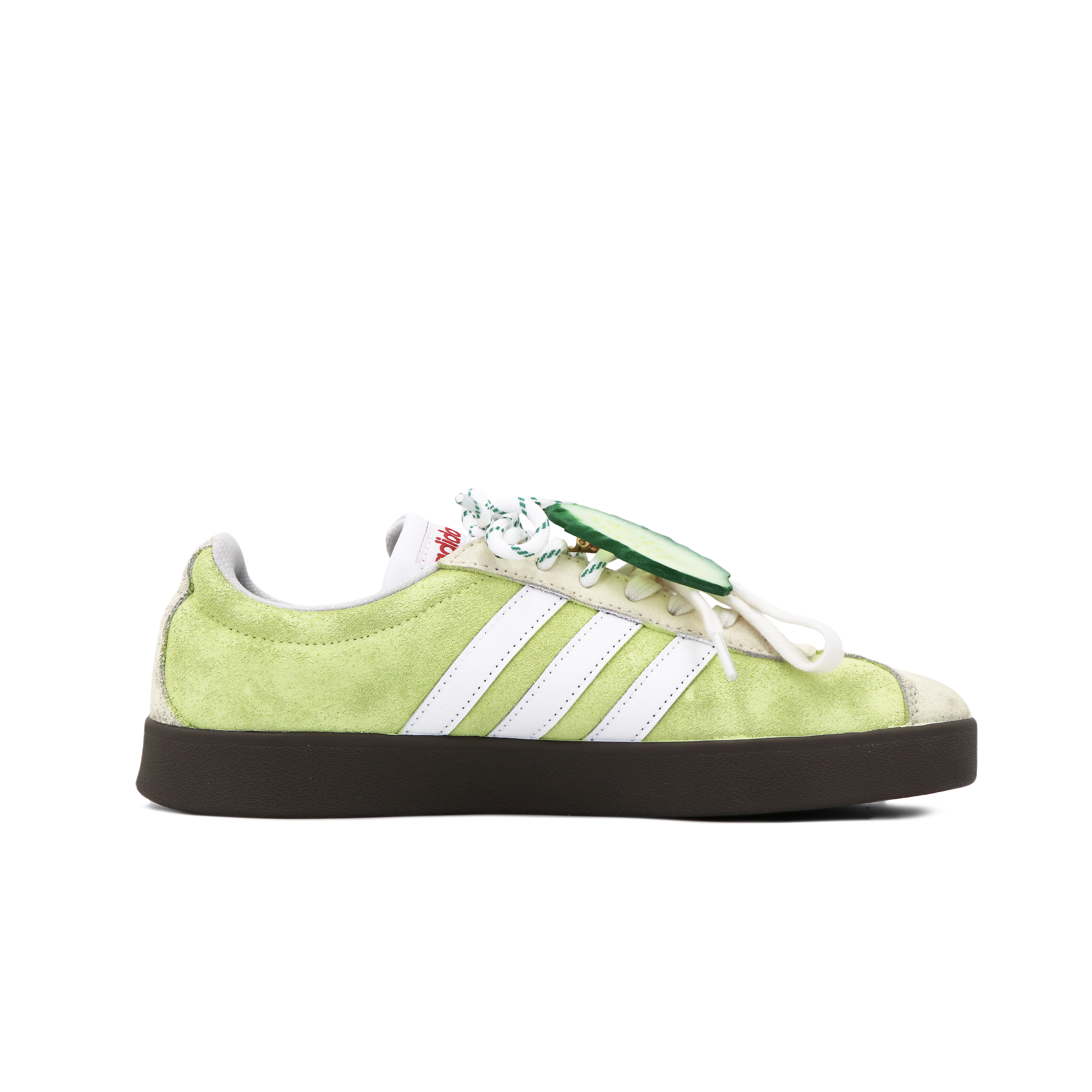 Adidas VL COURT 2.0 Cushioning, Wear Resistant Low top Skateboard Shoes Unisex White Green купить в интернет-магазине Yoocart с быстрой доставкой по России.