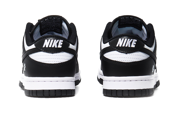 Nike Dunk Low Anti Slip Wear Resistant Low Top Skateboard Shoes GS Black White купить в интернет-магазине Yoocart с быстрой доставкой по России.