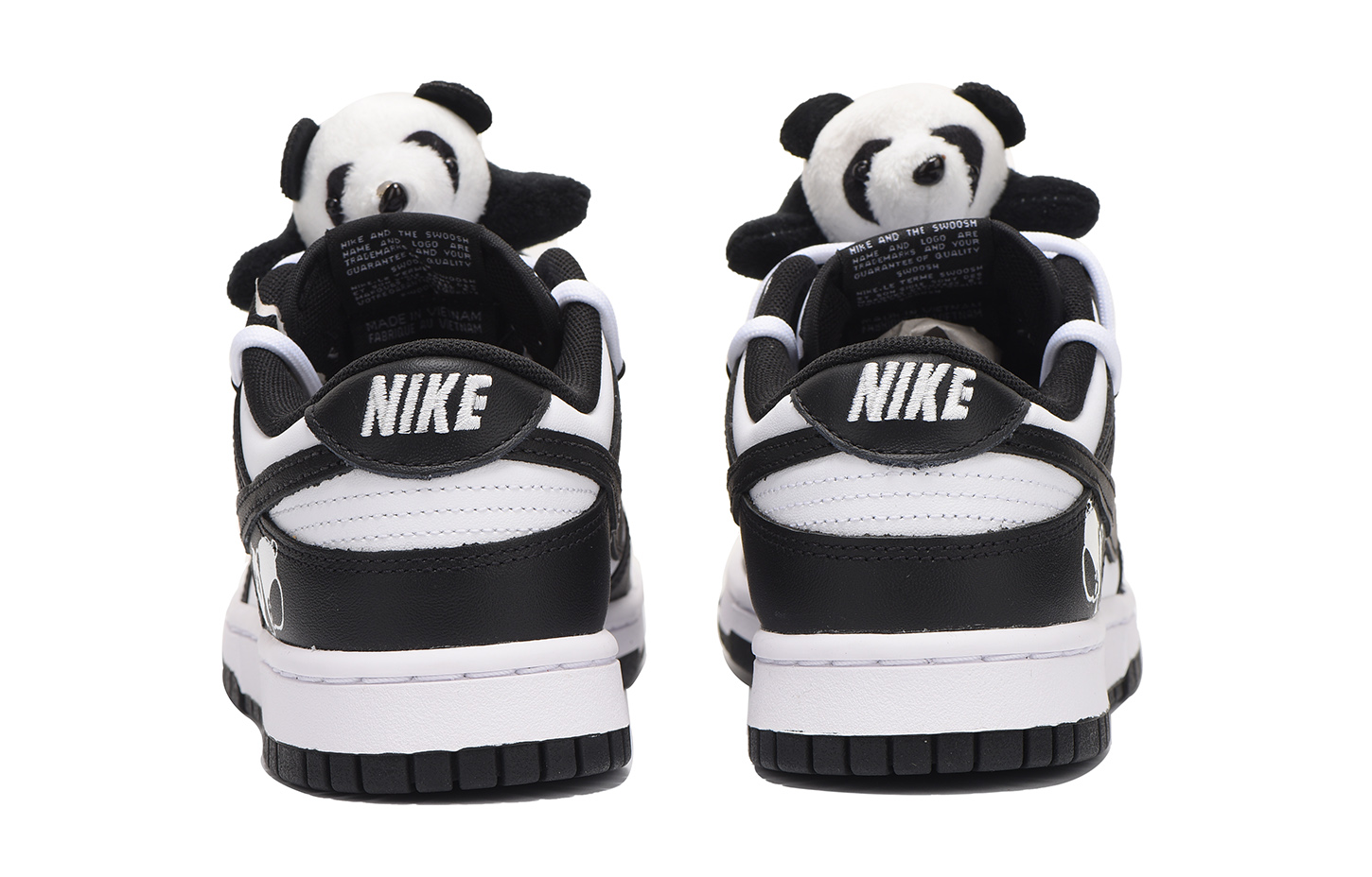 Nike Dunk Low Coverage Slip-Resistant Impact Resistance Wear-Resistant Low-Top Skateboard Shoes Unisex Black White купить в интернет-магазине Yoocart с быстрой доставкой по России.