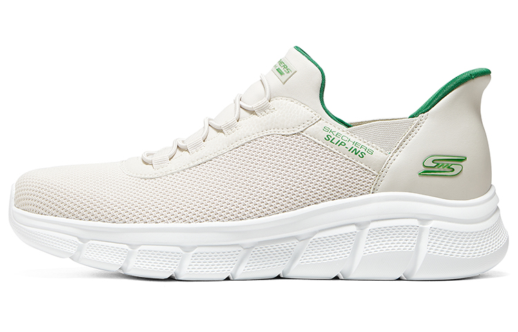 Skechers Bob's Slip Ins 'White Green'