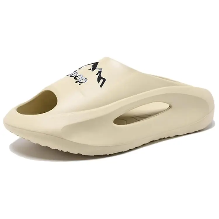 Jeep Slide Slippers Unisex Khaki