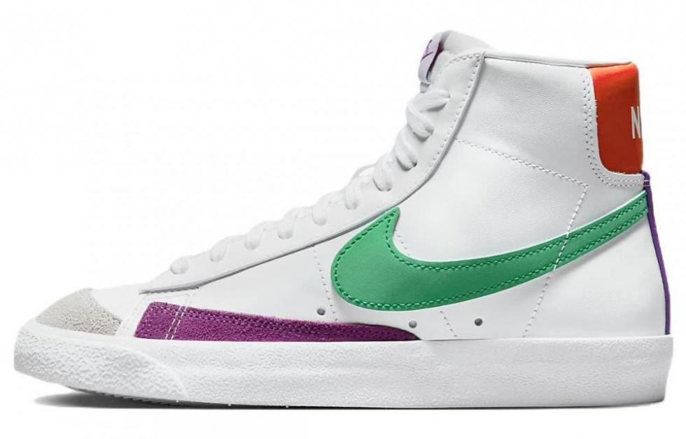 Nike Blazer Mid 77 Vintage White Green Fuchsia Women's