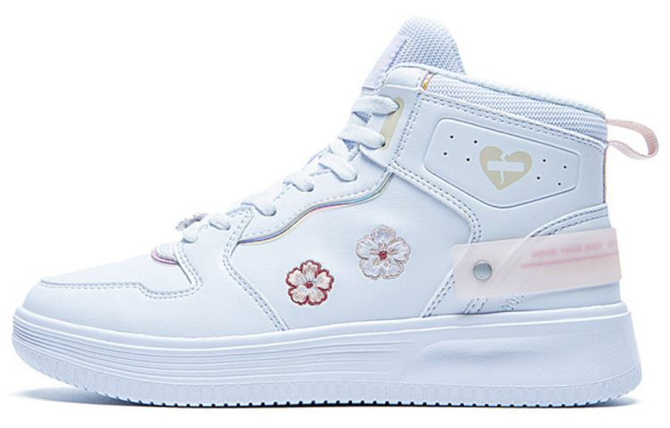 361° Skateboard Shoes Women's High-Top White/Pink