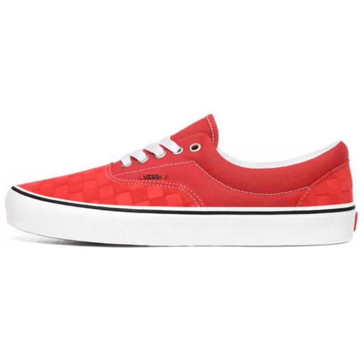 Vans Era 'Deboss Checkerboard Pompeian Red'