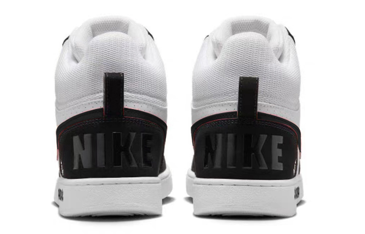 Nike Court Borough Skateboard Shoes Men's Mid top Black/White купить в интернет-магазине Yoocart с быстрой доставкой по России.