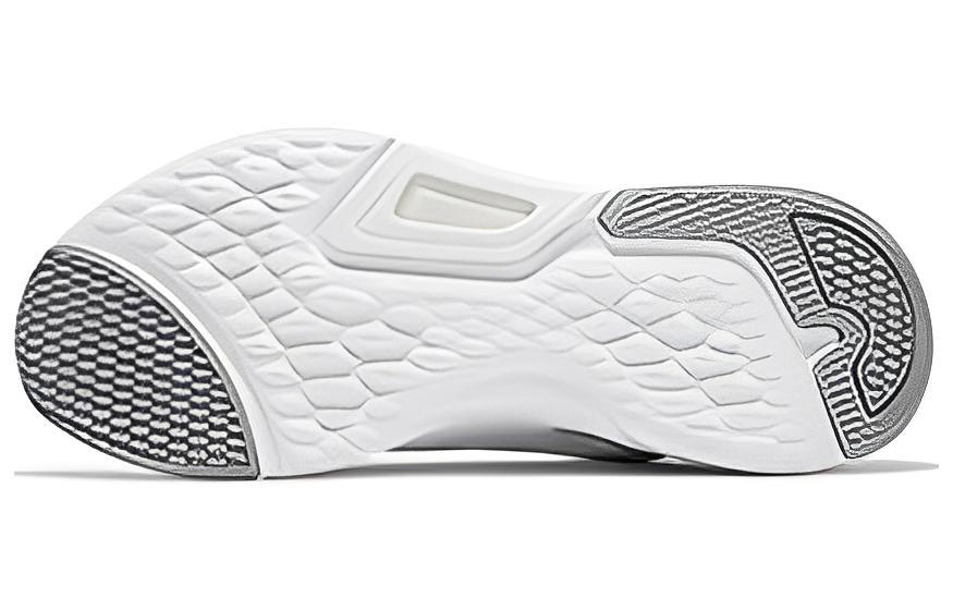 361° Cushioning, Slip Resistant, Abrasion Resistant, Breathable Low Top Running Shoes Men's White Gray