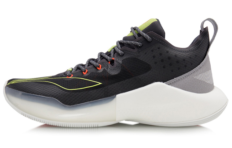 LiNing Sound 8 Low Anti-Slip Wear-Resistant Low-Top Basketball Shoes Men's Black Gray