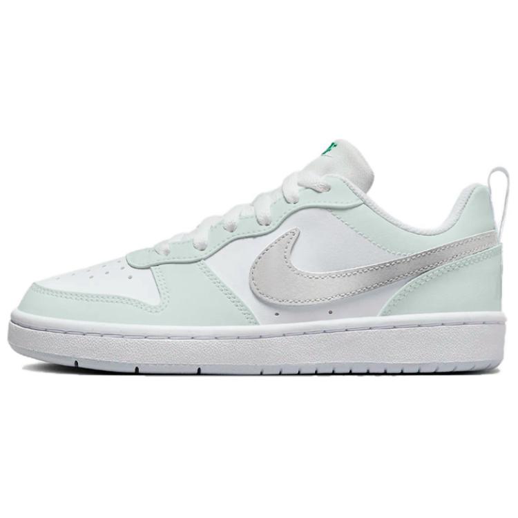Nike Court Borough Low Top Skateboard Shoes GS Light Green