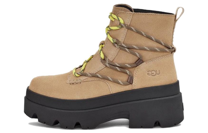 UGG Brisbane Lace Up Boot 'Mustard Seed' Women's