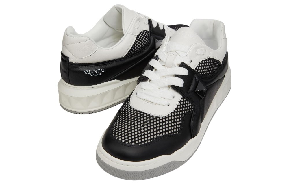 Valentino Garavani One Stud Lace-Up Sneakers