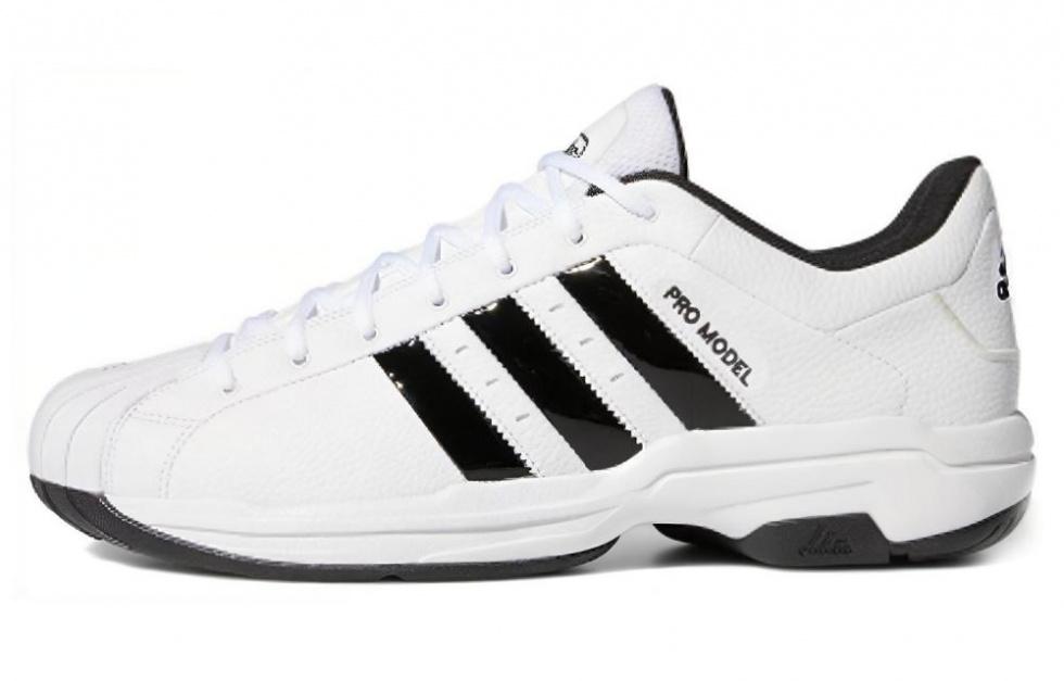 adidas Pro Model 2G Low White Black