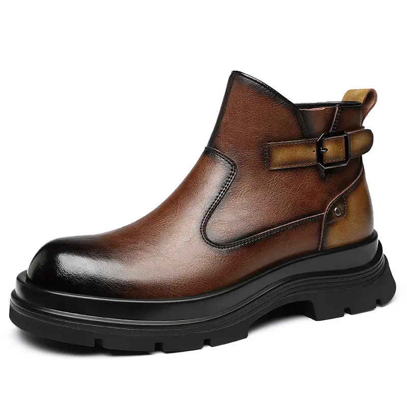 Playboy Ankle Boots Men's Black/Brown