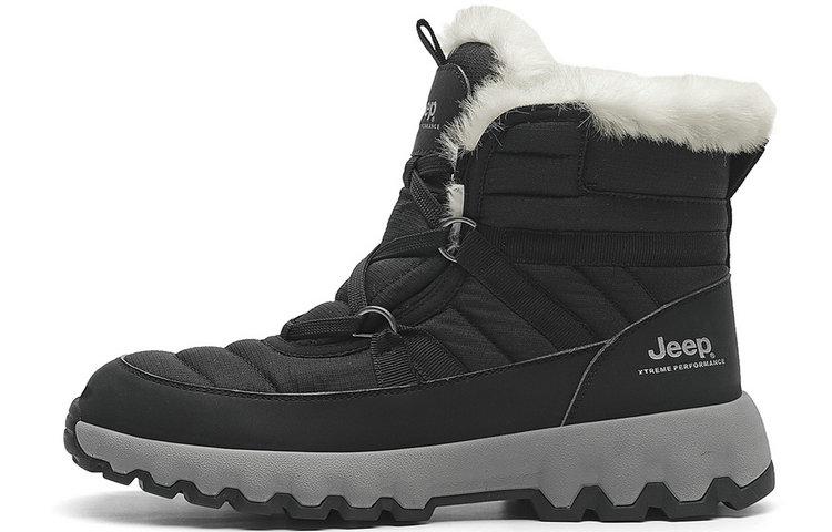 Jeep Snow Boots Unisex Black