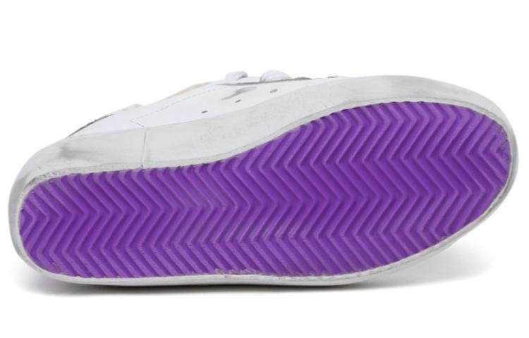 Golden Goose Super Star Brand Low Top Skateboard Shoes Women's Purple Sequins Tail купить в интернет-магазине Yoocart с быстрой доставкой по России.