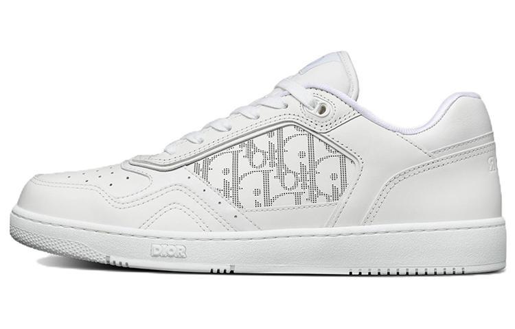 DIOR B27 Low Top White Calfskin