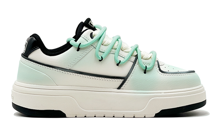 MLB Chunky Liner Mint Sweetheart Low-Top Skateboard Shoes Unisex Green White