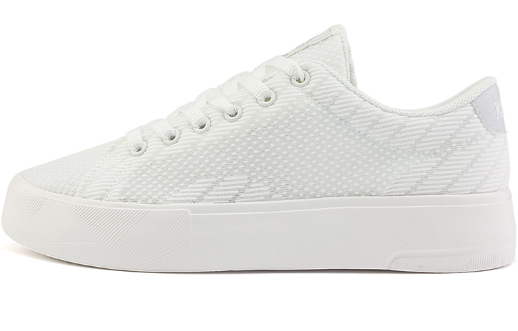 Kappa Low-Top Skateboard Shoes Unisex White