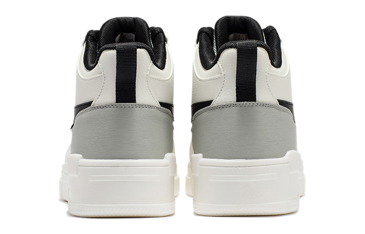 361° High-Top Skateboard Shoes Men's White Gray