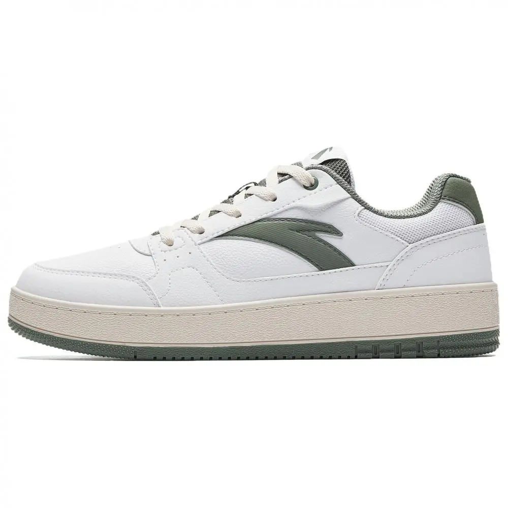 Anta Original 2 Wear resistant And Lightweight Low top Skateboard Shoes Women's White Green