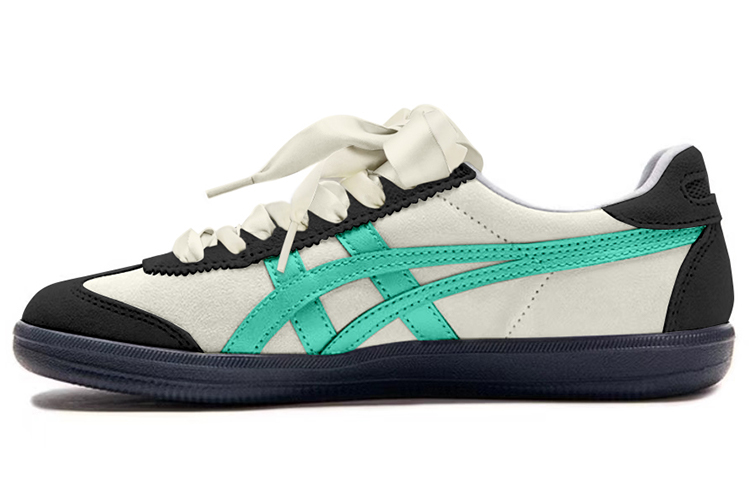 Onitsuka Tiger Tokuten Low Top Skateboard Shoes Unisex Green Beige