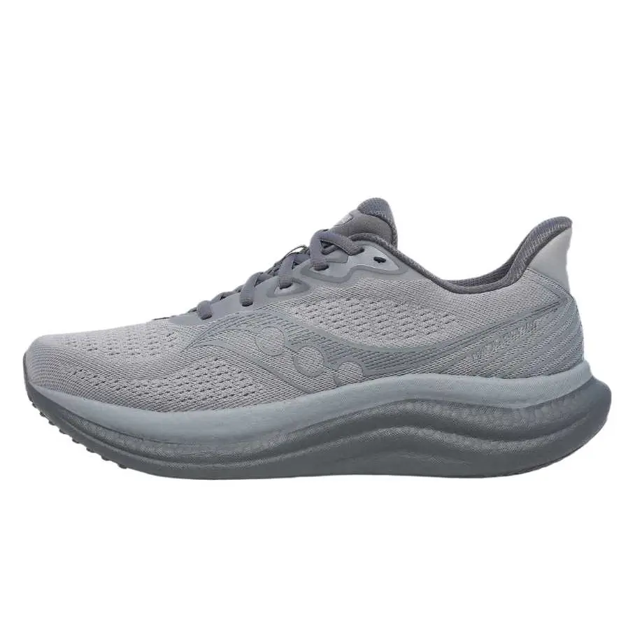 Saucony Triumph Victory 23 Low Top Running Shoes Men's Gray