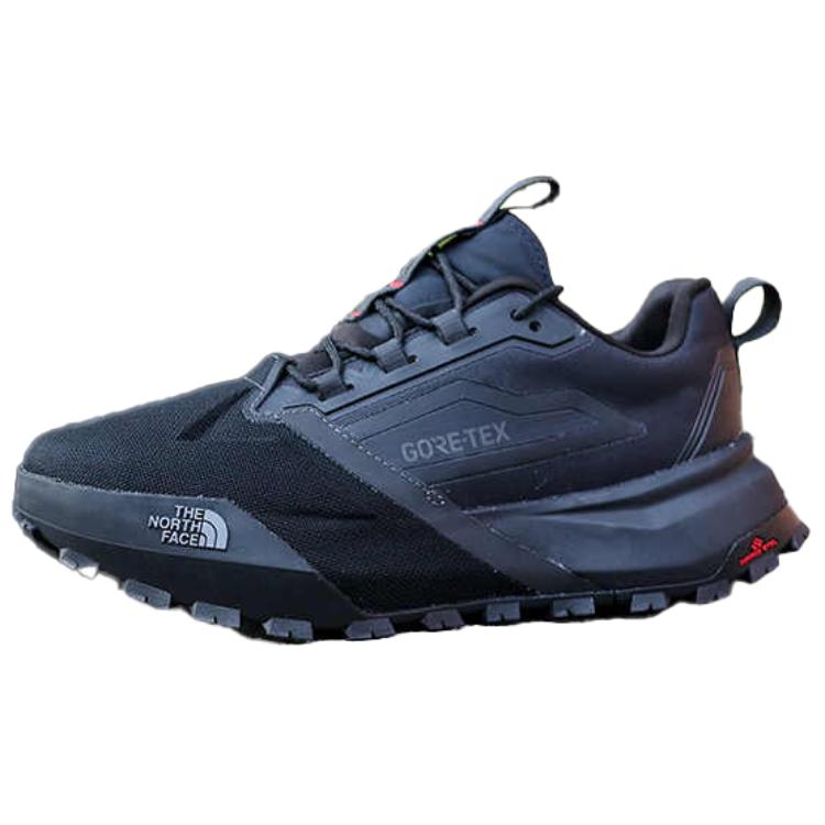 THE NORTH FACE Wear resistant And Waterproof Low Top Hiking Shoes Unisex Black