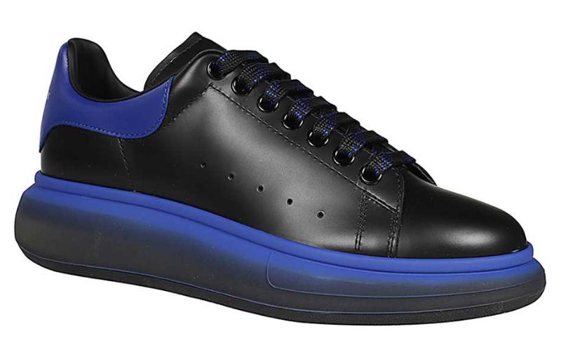 Alexander McQueen Oversized Sneakers 'Black Blue'