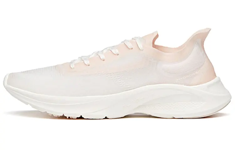 Anta Hydrogen Runner Zero Slip Resistant Abrasion Resistant Low top Running Shoes Women's Pink