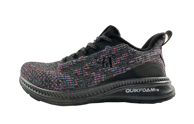 361° QU!KFOAM Cushioning Slip Resistant Low Top Running Shoes Women's Black