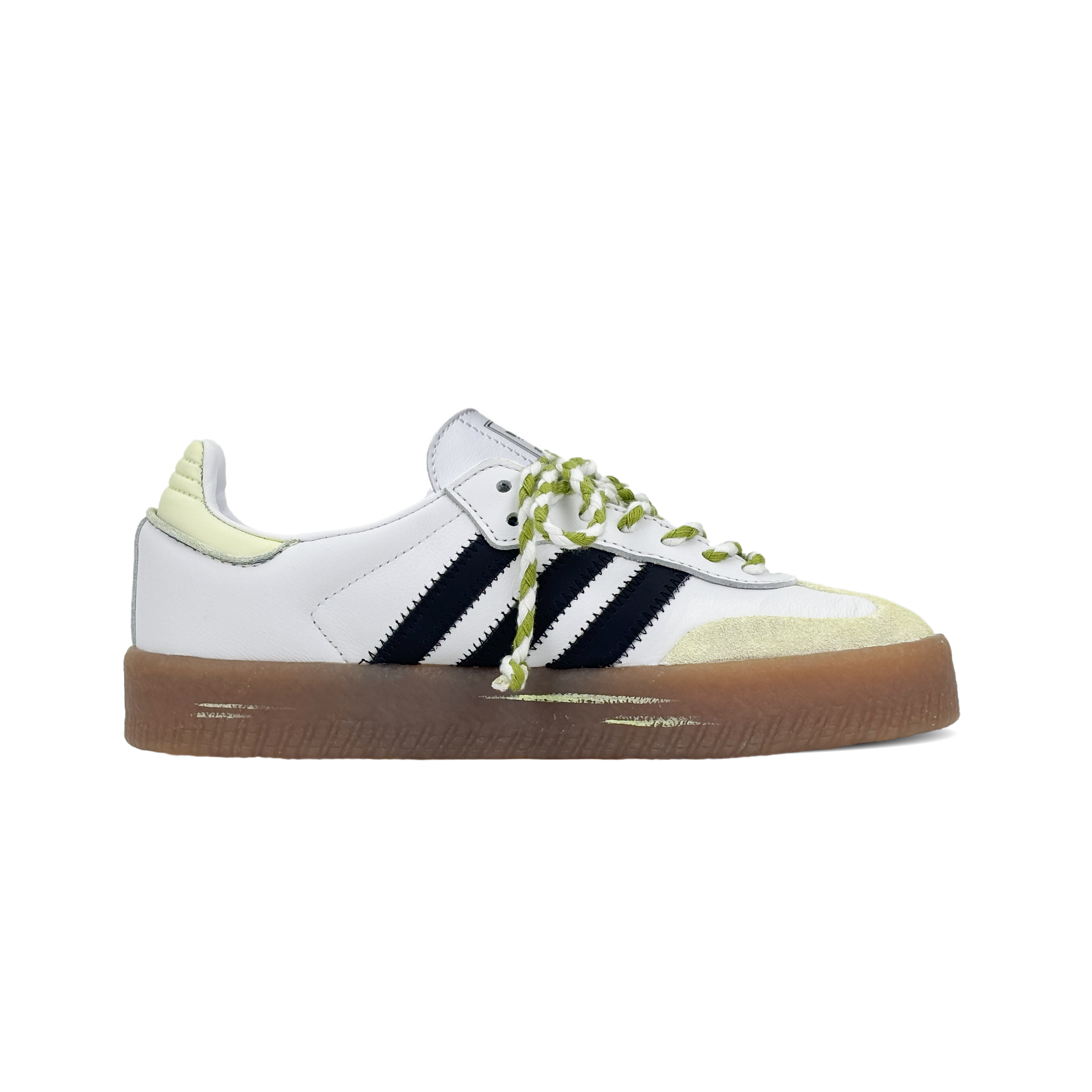 Adidas Originals SAMBAE Skateboard Shoes Women's White Green купить в интернет-магазине Yoocart с быстрой доставкой по России.