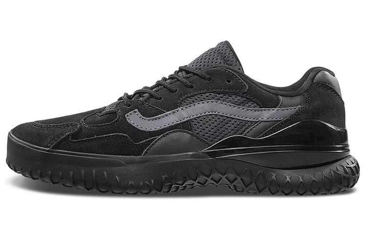 Vans Bsg City Trail Retro Low Tops Casual Skateboarding Shoes Unisex Black